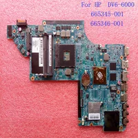 

System Board 665345-001 665346-001 For HP DV6-6000 Laptop Motherboard with fully tested