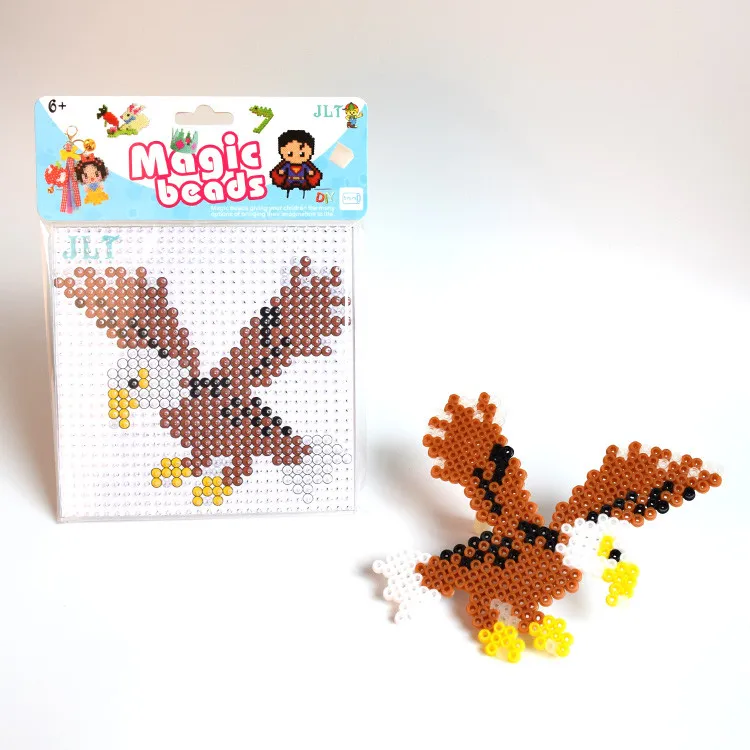 Ecofriendly Nontoxic Puzzle Toys Pe Mini Hama Beads Eagle Diy 5mm