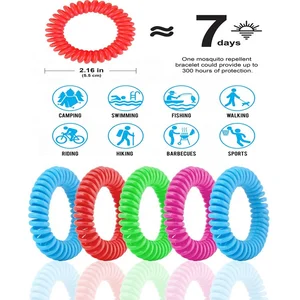 Image of Bestseller China supplier natural plant oil mosquito repellent bracelets mosquito repellent band