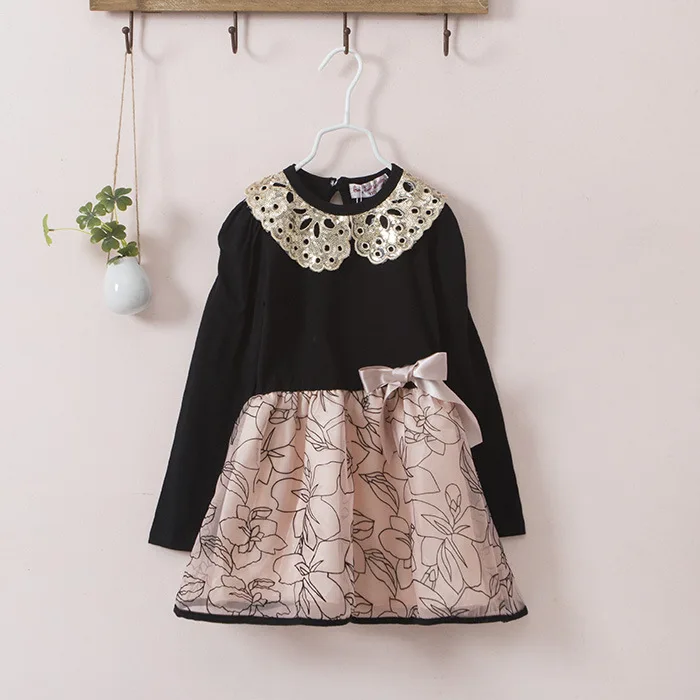 

New Pattern Child Cotton Night Kids Dress Of Pictures Free Sample, As picture