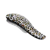 in stock zebra leopard print beaded stretch hair combs
