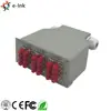 12 Duplex ST Din Rail Fiber Splice Box for Telecommunication