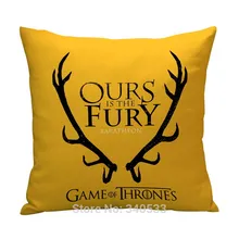 Free Shipping Game of Thrones House Sigils Family Crest Pillow case Cushion Cover