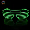 Hot Selling EL Wire Sun Glasses with Sound Reactive Setting