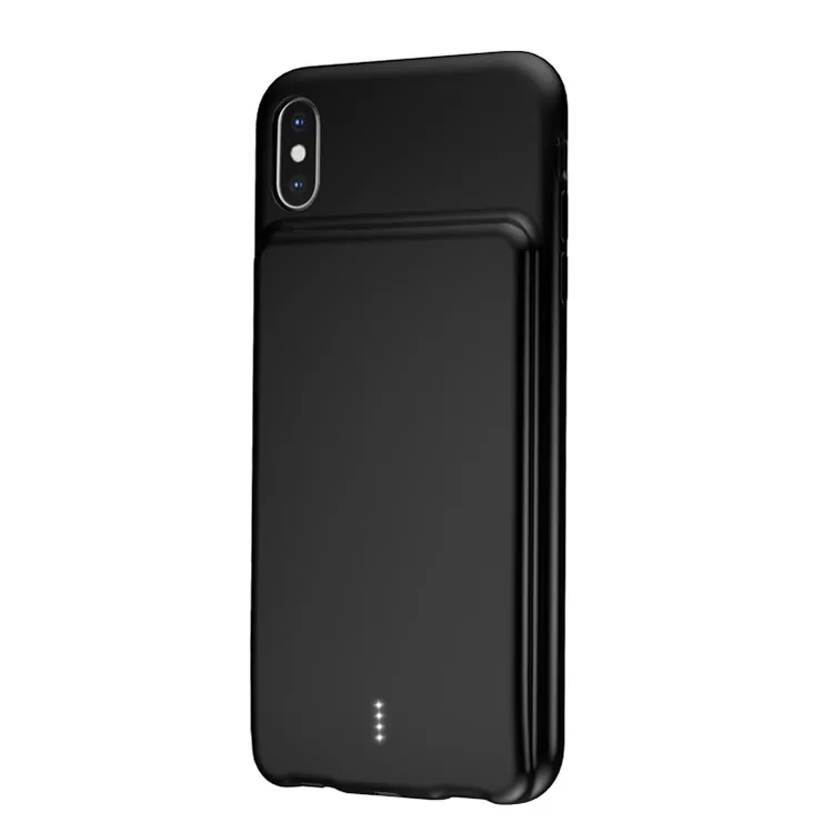 

5000mAh Soft TPU Backup Battery Charger Case For iPhone XS MAX, N/a