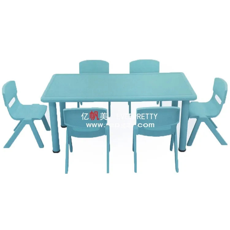 Kindergarten Kids Plastic Study Table And Chair - Buy Kids Plastic ...