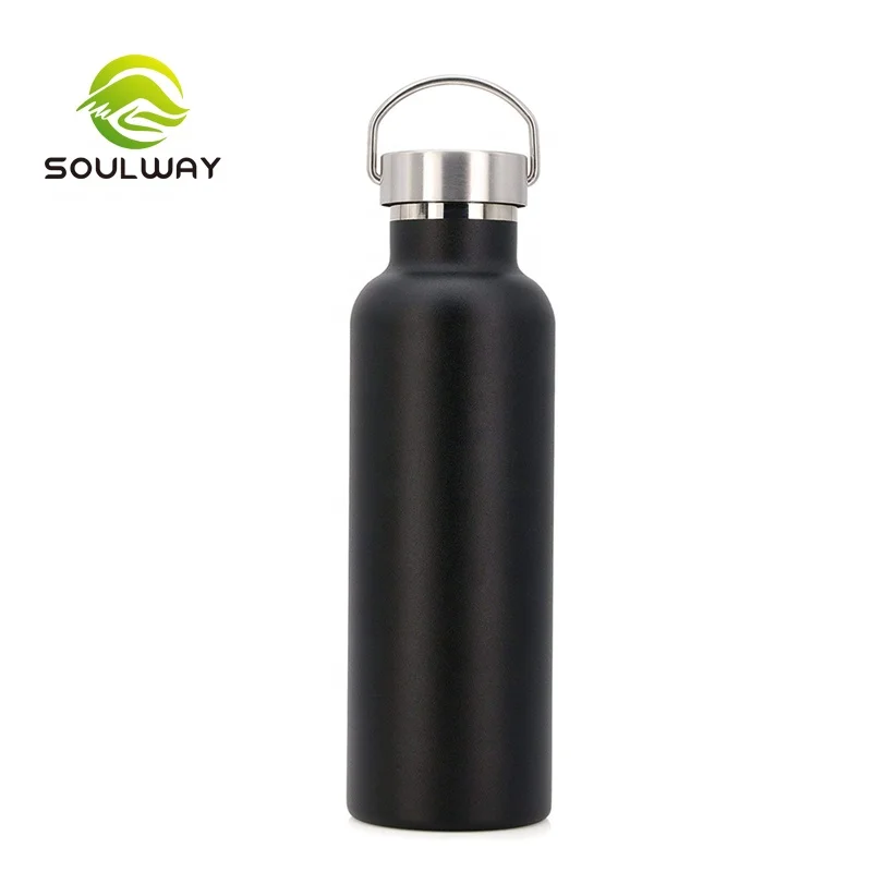 

Factory supply 500ml Power coated BPA FDA Double wall insulated stainless steel water bottle, Gray black;silver;blue;whhite ect