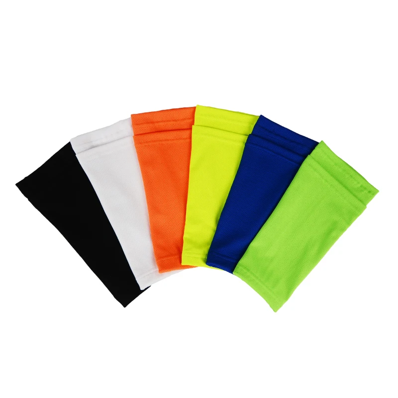 
Wholesale shin guard socks value colors football soccer shin guard sleeves with pocket 