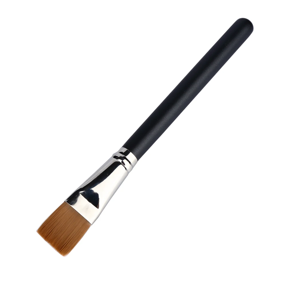 

M191 high end taklon custom logo mask brush with black wooden handle