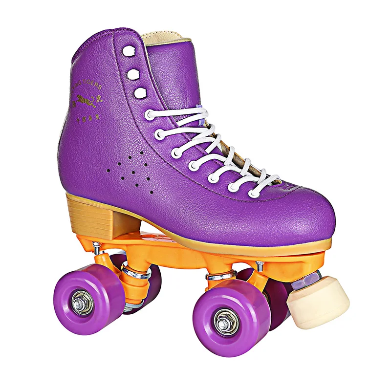 
High Quality 4 Wheels Quad Roller Skate For Rental By Rink Professional Roller Skate 