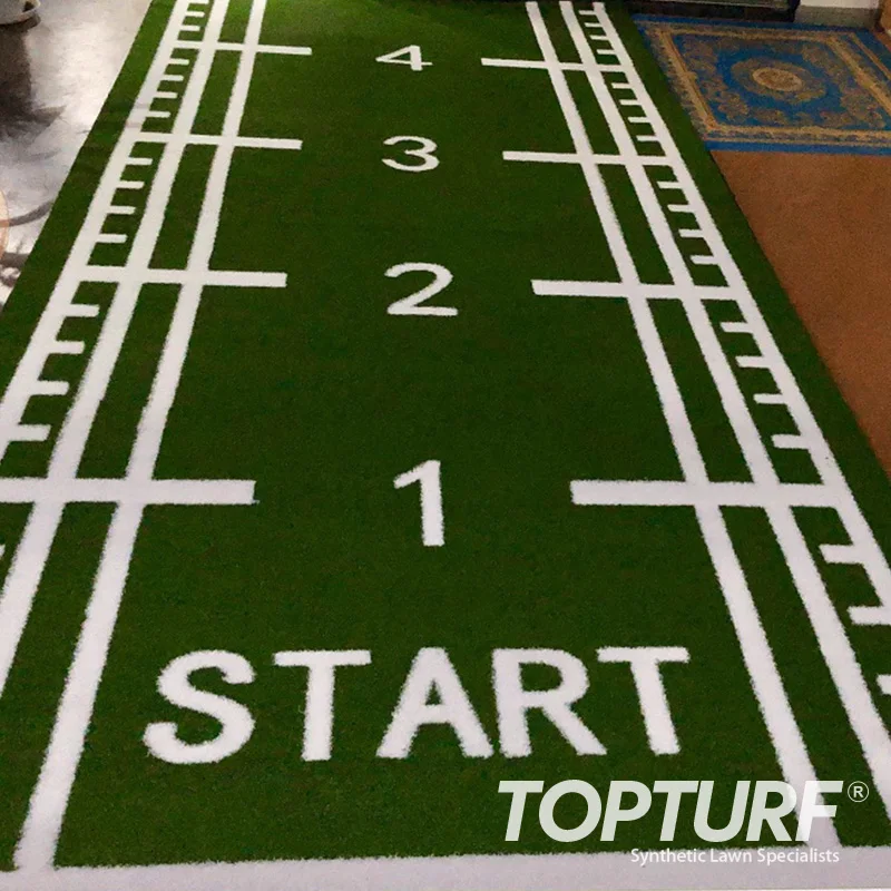 

Track Turf With Meter Marking For Cross Fit & Sled