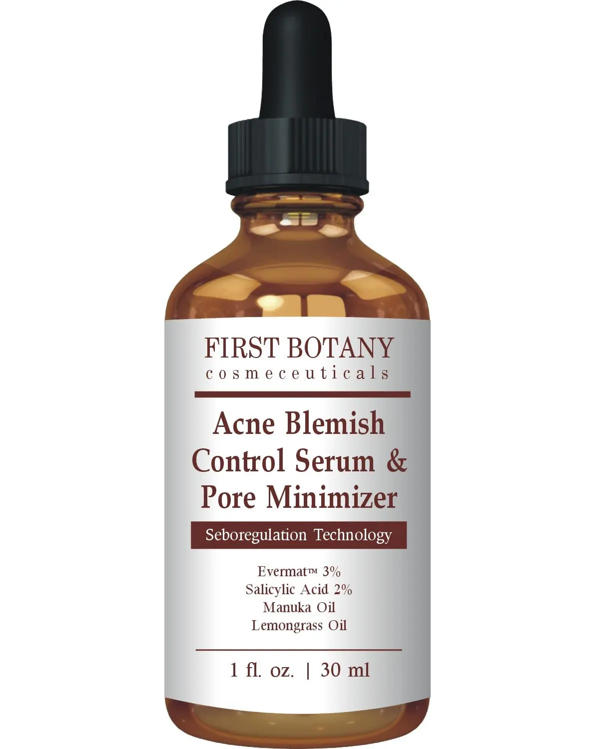 Buy First Botany Cosmeceuticals Acne Blemish Control Serum Pore Minimizer 1 Fl Oz Best Acne Treatment Anti Acne Serum Visibly Reduces Blemishes Pore Reducer In Cheap Price On