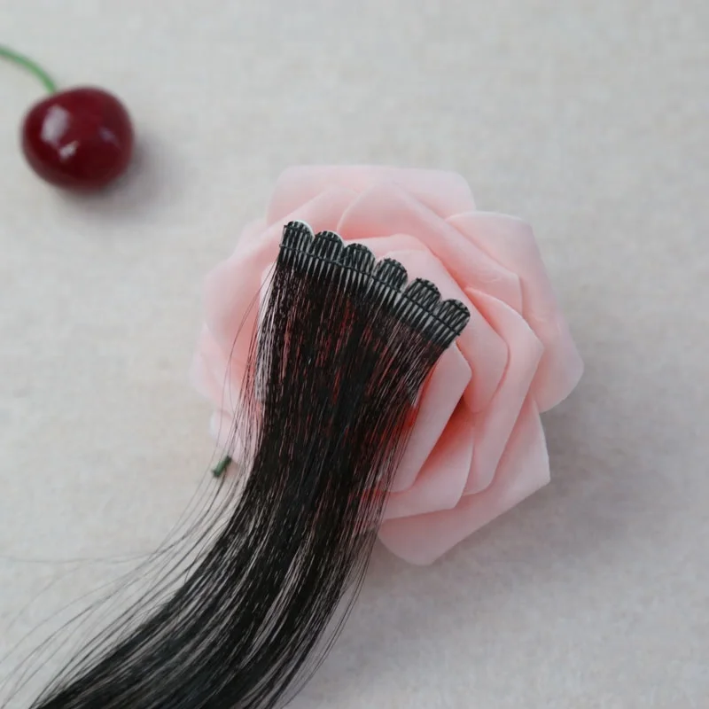 flower tape hair extensions