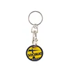 China Factory Design Rectangle Metal school keychain chain metal camera keychain