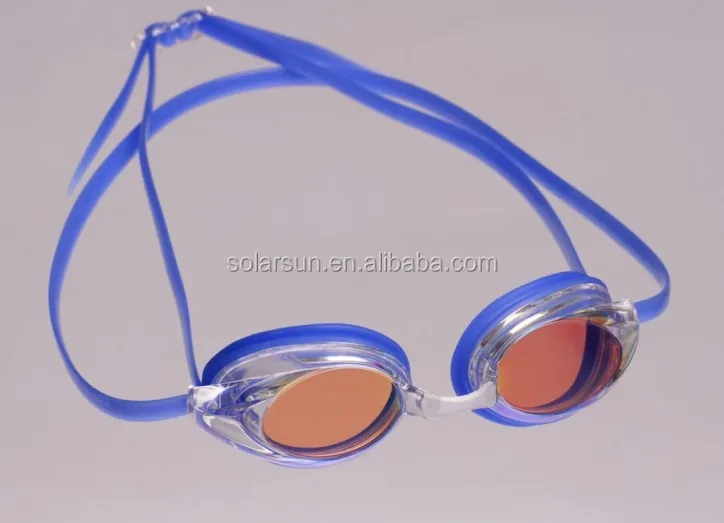 High quality cheap price custom design your own logo adults silicone racing swimming goggles