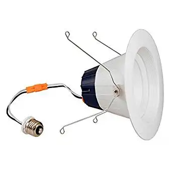 SYLVANIA 65-Watt Equivalent White Trim LED 65050 Recessed Retrofit Downlight (Fits Housing Diameter: 6-in)