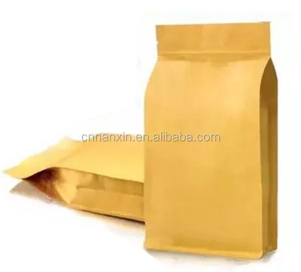 Common use brown kraft paper bag with clear window