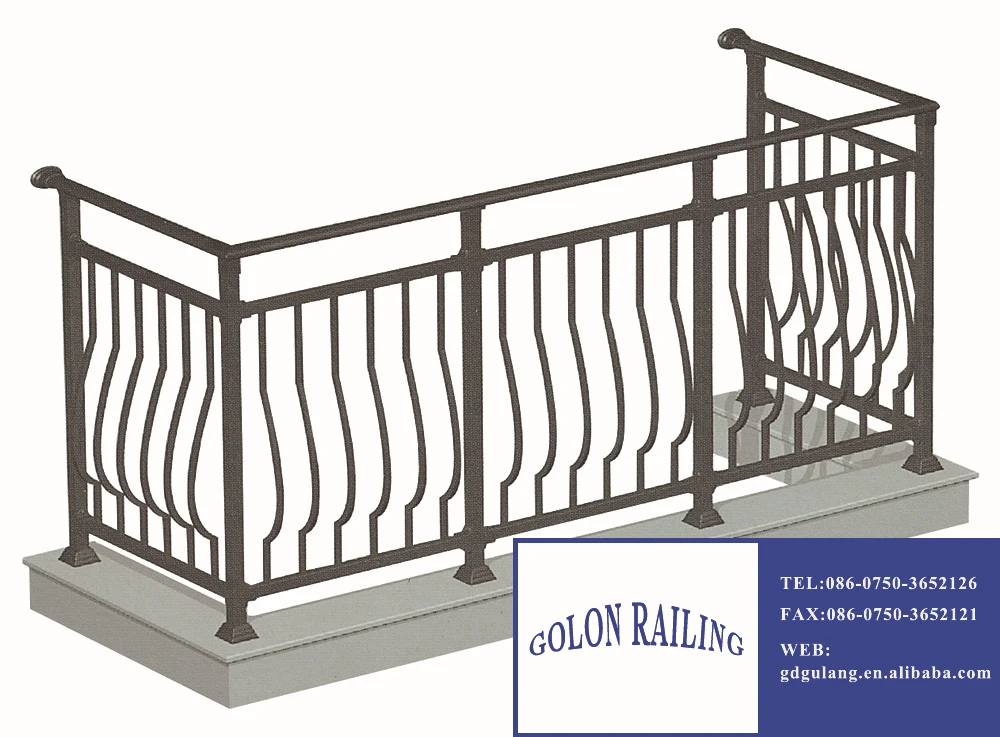Modern Design Ms Square Pipe Balcony Railing - Buy Balcony ...