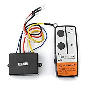 XCSOURCE Heavy Duty 12V Wireless Electric Winch 2 Remote Control Switch Handset for Car JEEP ATV SUV BI571