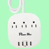 American usa etl standard travel adapter power converter with usb/usb mains socket/ portable surge protector