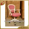 2013 new pink round dot PU office or home used chair CX-R045