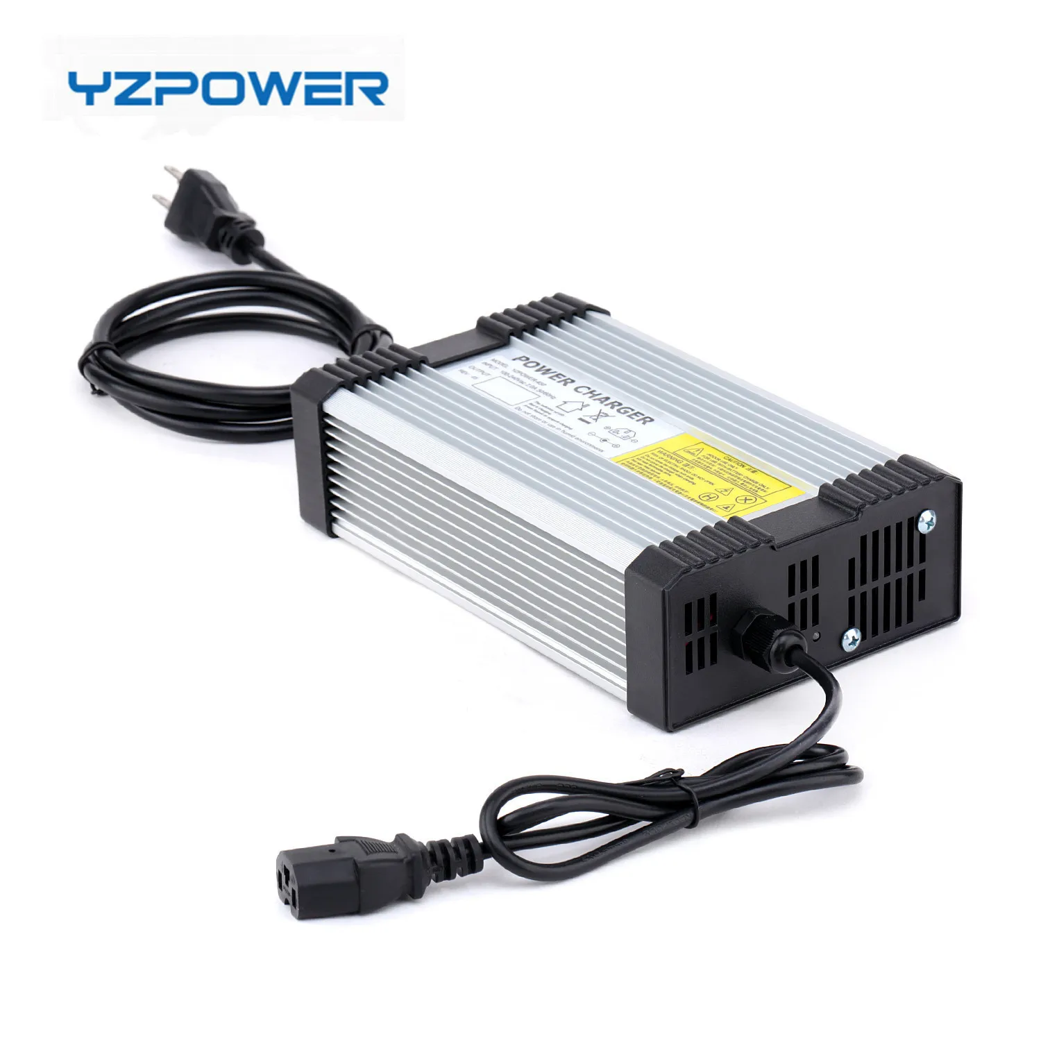 YZPOWER 54.6V8A 13S lithium battery charger for 48V battery pack
