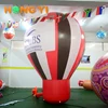 Custom Inflatable falling earth inflatable roof advertising balloon commercial show teardrop-shaped of inflatable helium balloon