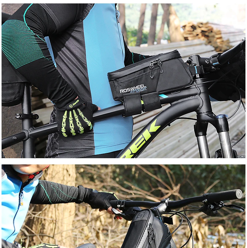 Roswheel Attack Series 1.5 Litre 240g Nylon Bicycle Bike Top Tube Bag Buy Top Tube Bag,Bike