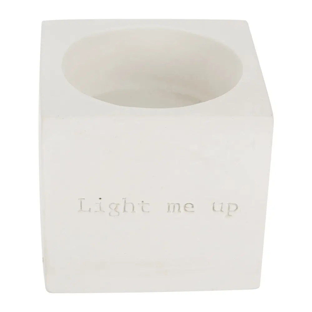 Novelty Cream Home Decoration Resin Candle Holders