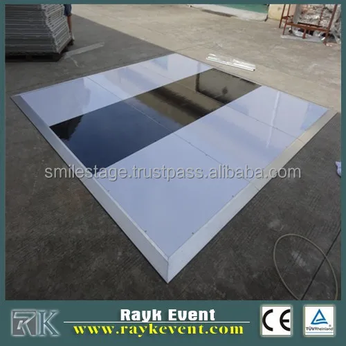Other Flooring Type Black And White Dance Floor Laminate Flooring