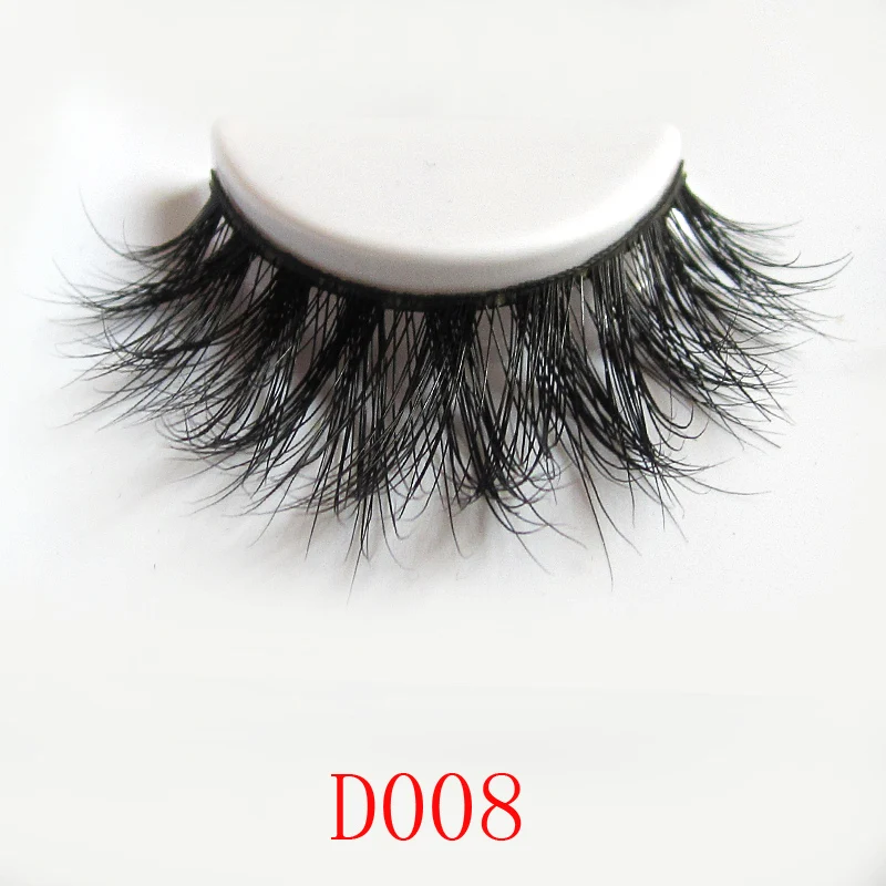 

2019 hotsale private label 100% 3d mink lashes D008