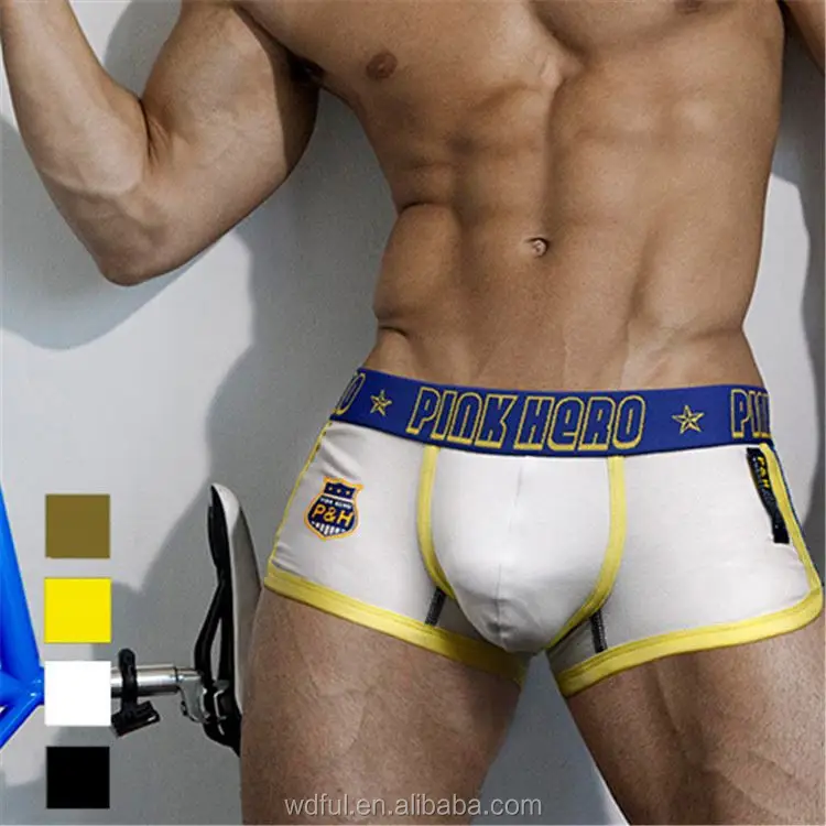 

Free Sample Custom Boxer Briefs Wholesale Buy Men Underwear For Wholesale, Black,white,yellow,green