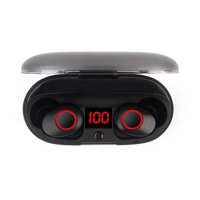 

J29 Battery Display Auto Pairing Blue tooth 5.0 Wireless Headset 4D Surround Sound True Wireless Earbuds