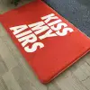 Nike Sneaker Kiss My Airs Doormats Bedroom Room Welcome Entry Front Door Entrance Foot Floor Mats