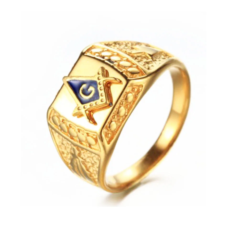 gram gold masonic rings (HG-011 