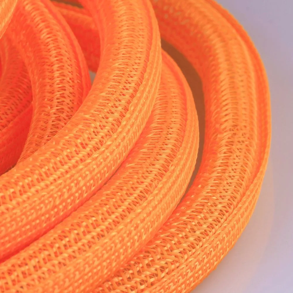 32mm Fabric Cord Covers And Zipper Sleeve Braided Cable Wrap For Cord