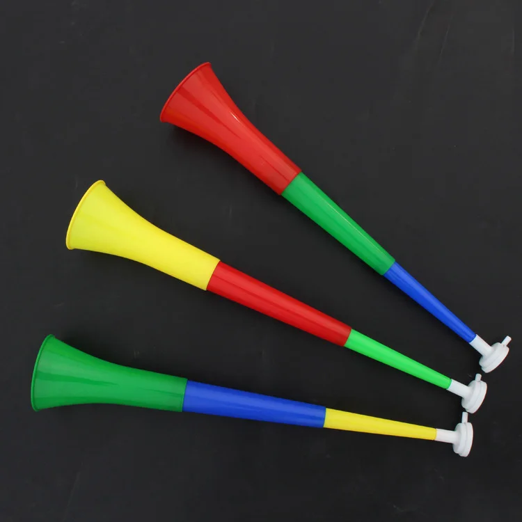 Mangguoqishui Football Games Fan Cheer Party Horn Vuvuzela Kid Trumpet Toy Musical Instruments Football Horn Random delivery 