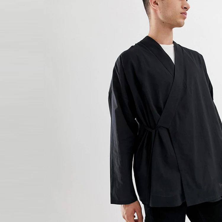 Кимоно Мужское Черное Купить