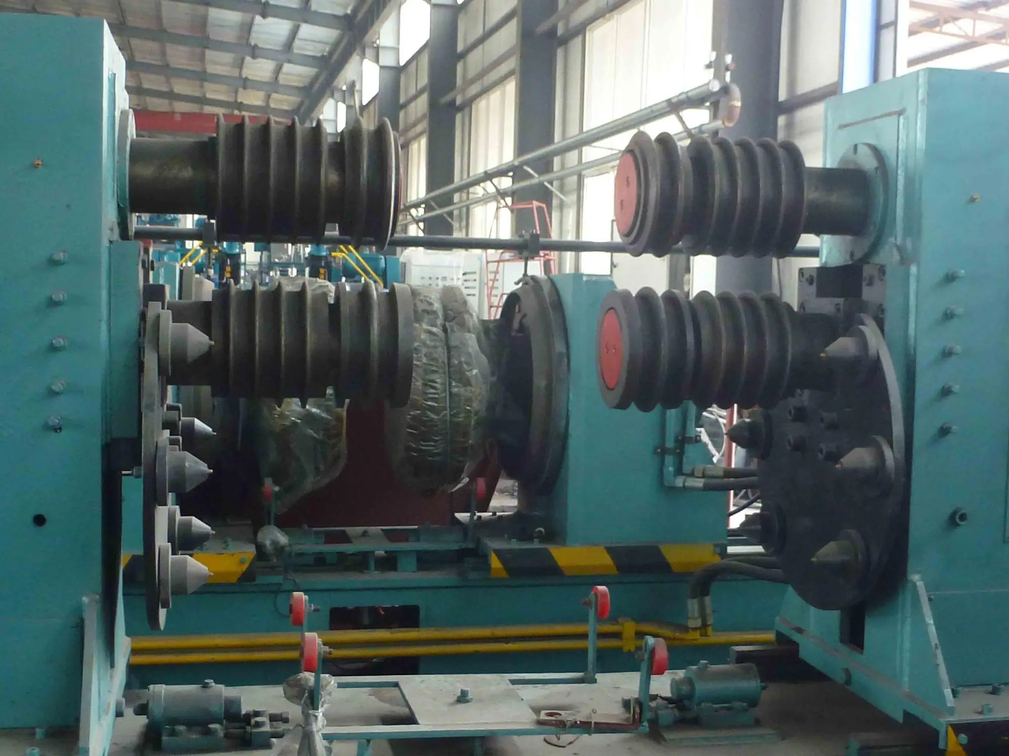 Medium Speed Steel Drum Making Machine With Flange/corrugate/beading