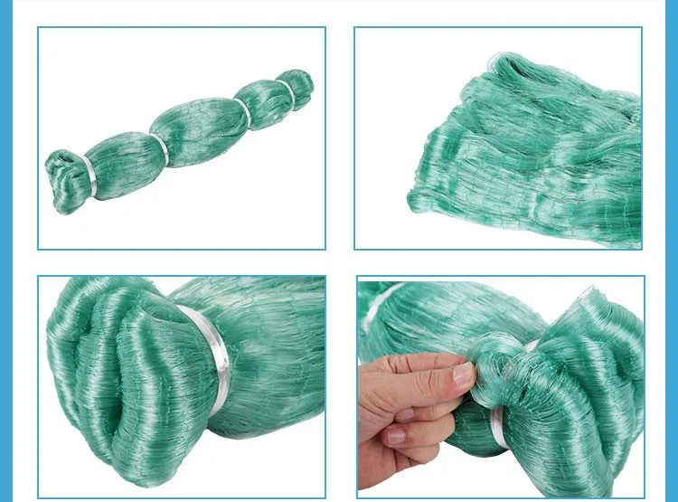 100%Pa  cheap knotted strength china trading price hdpe style nylon 500m nylon pe multifilament gill fishing multi net for sale