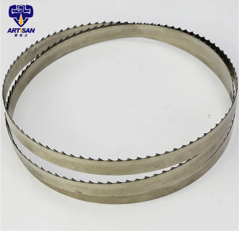 Hard Cutting Wide Bandsaw Blades Industrial Balade Material Wood