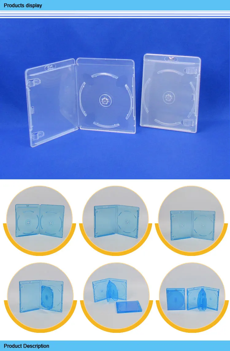 Pp Material And Cd Case Type Slim Blu Ray Case Buy Blu Ray Case,Slim Blu Ray Case,Pp Slim Blu