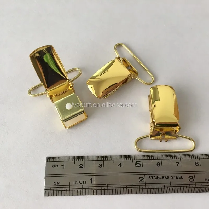 

suspender clips High Quality Gold Color Suspender Clips For Kids Suspender Adjuster