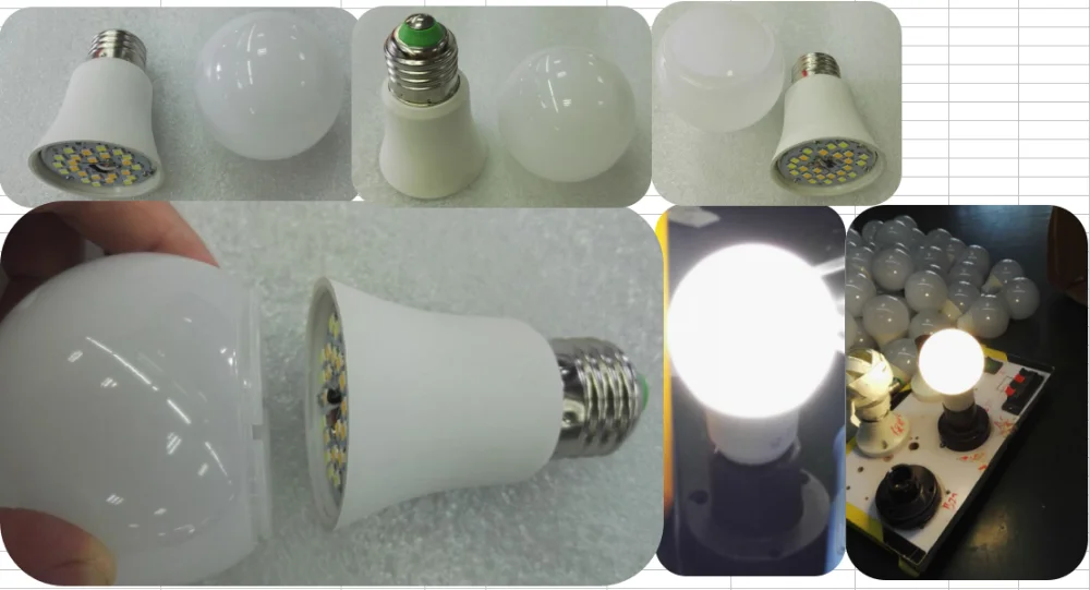 Manufacturer Directly Sell Led Bulb Raw Material Assemble Bulb Skd Bulb