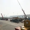 SANY STC350 35 ton 35 truck mounted crane used truck crane