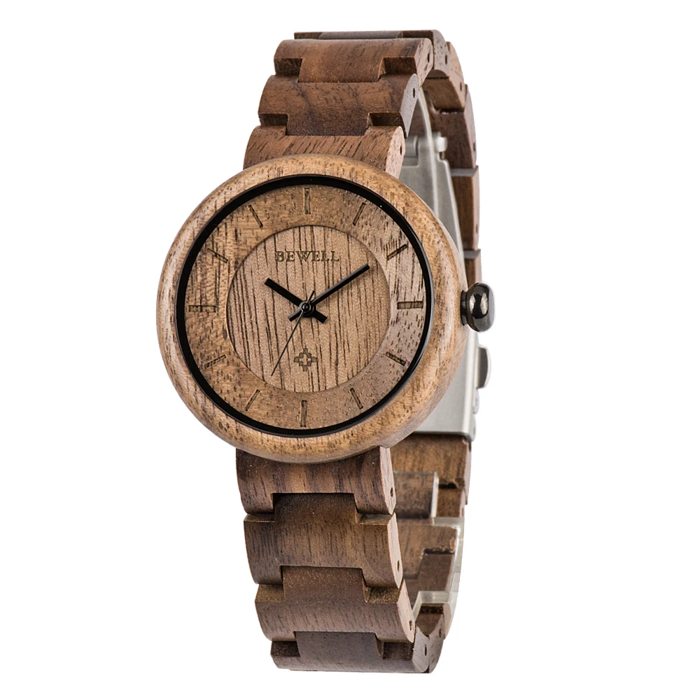 

Factory Handcrafted japan quartz movement fashion wooden watch