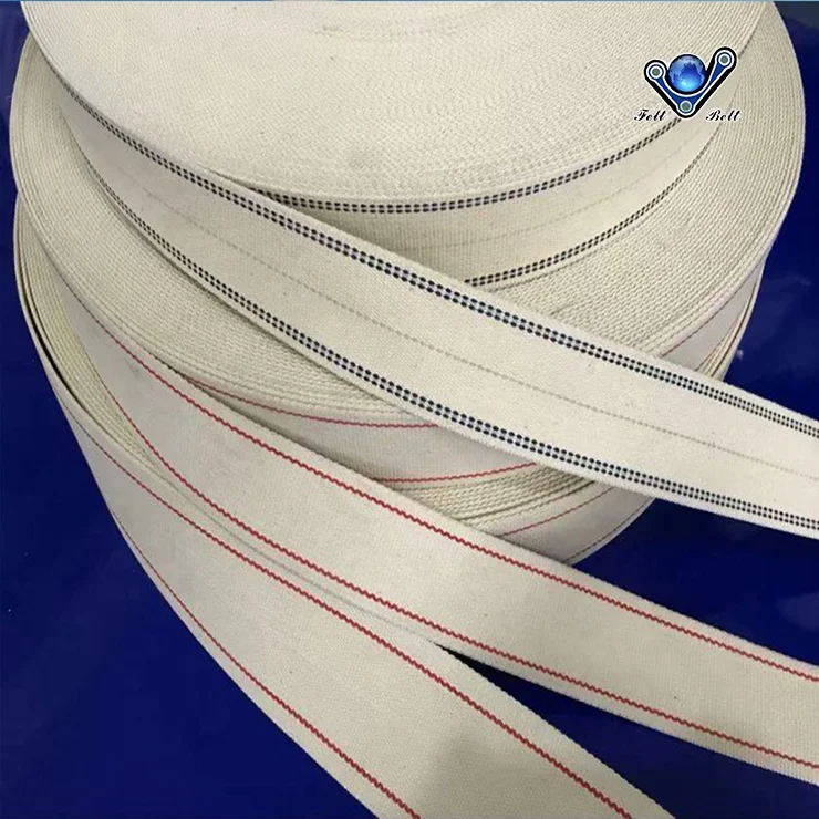 
Commercial ironer folding cotton belt 