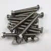 Gr2/Gr5 Titanium din933/din931 hex bolt m8/m10/m24 class 8.8 for quick ship