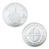 Manufacturer US Dollar Die Stamping Zero Fucks Custom Souvenir Silver Coin