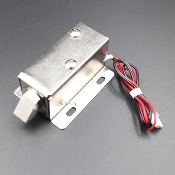 Mini Dc 12v Small Solenoid Electromagnetic Electric Cabinet Lock